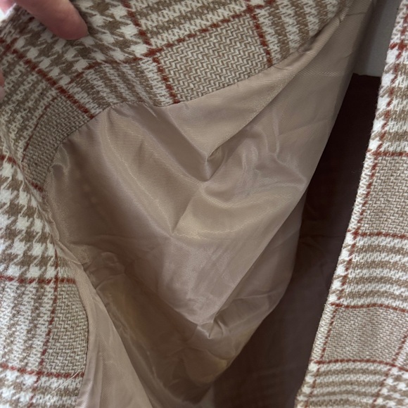 ✨ En Saison Plaid Belted Coat – Size Medium – Fully Lined & Classy - Picture 10 of 11